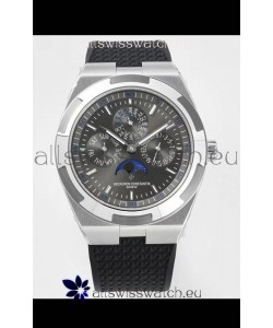 Vacheron Constantin Overseas Perpetual Calendar Ultra-Thin Grey Dial Steel Casing Replica
