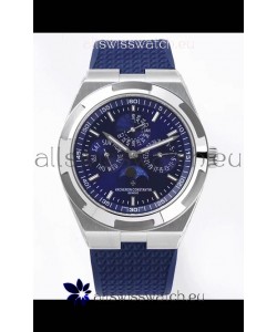 Vacheron Constantin Overseas Perpetual Calendar Ultra-Thin Blue Dial Steel Casing Replica