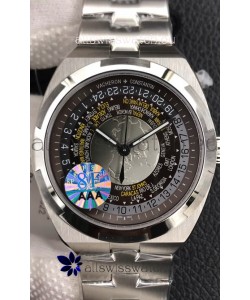 Vacheron Constantin Overseas World Time Edition Grey Dial Swiss Replica Watch 