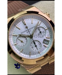 Vacheron Constantin Overseas Chronograph Yellow Gold in Steel Dial 1:1 Mirror Replica